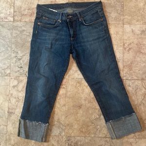 Joe’s Rilled cuff the Best friend Capri